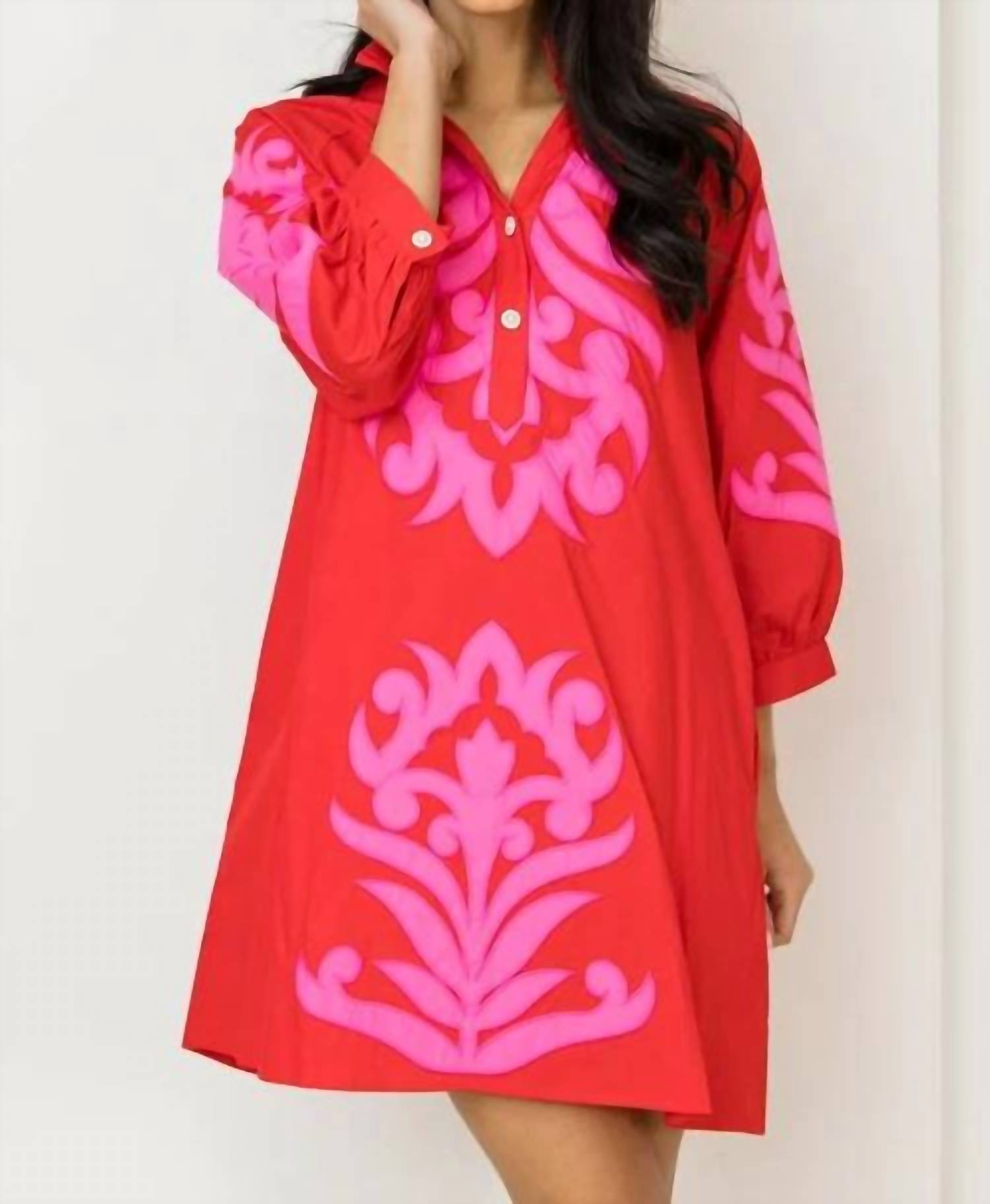 Jodifl - Ella Cotton Embroidered Dress