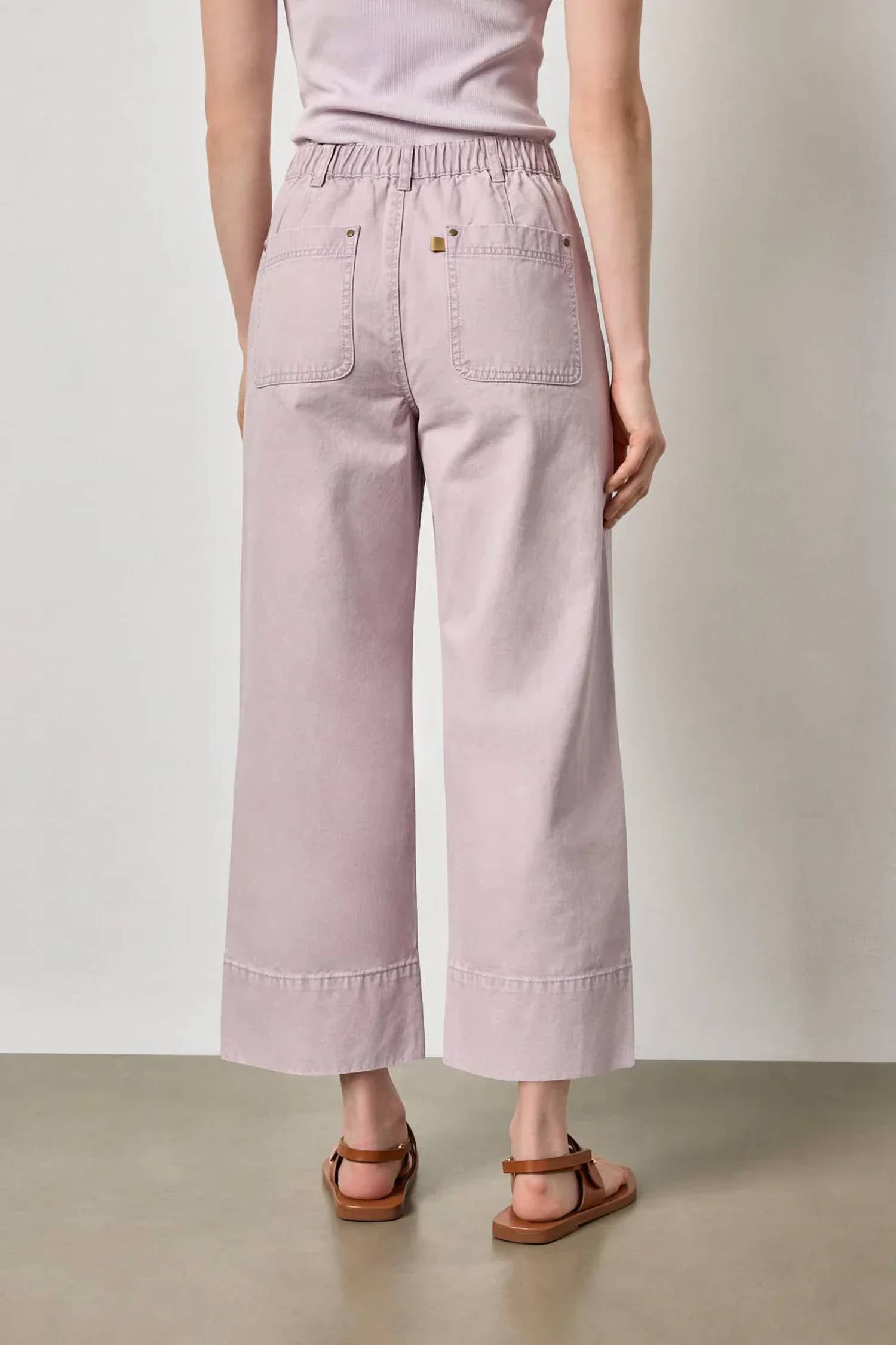 Lilla P - Twill Straight Leg Pant