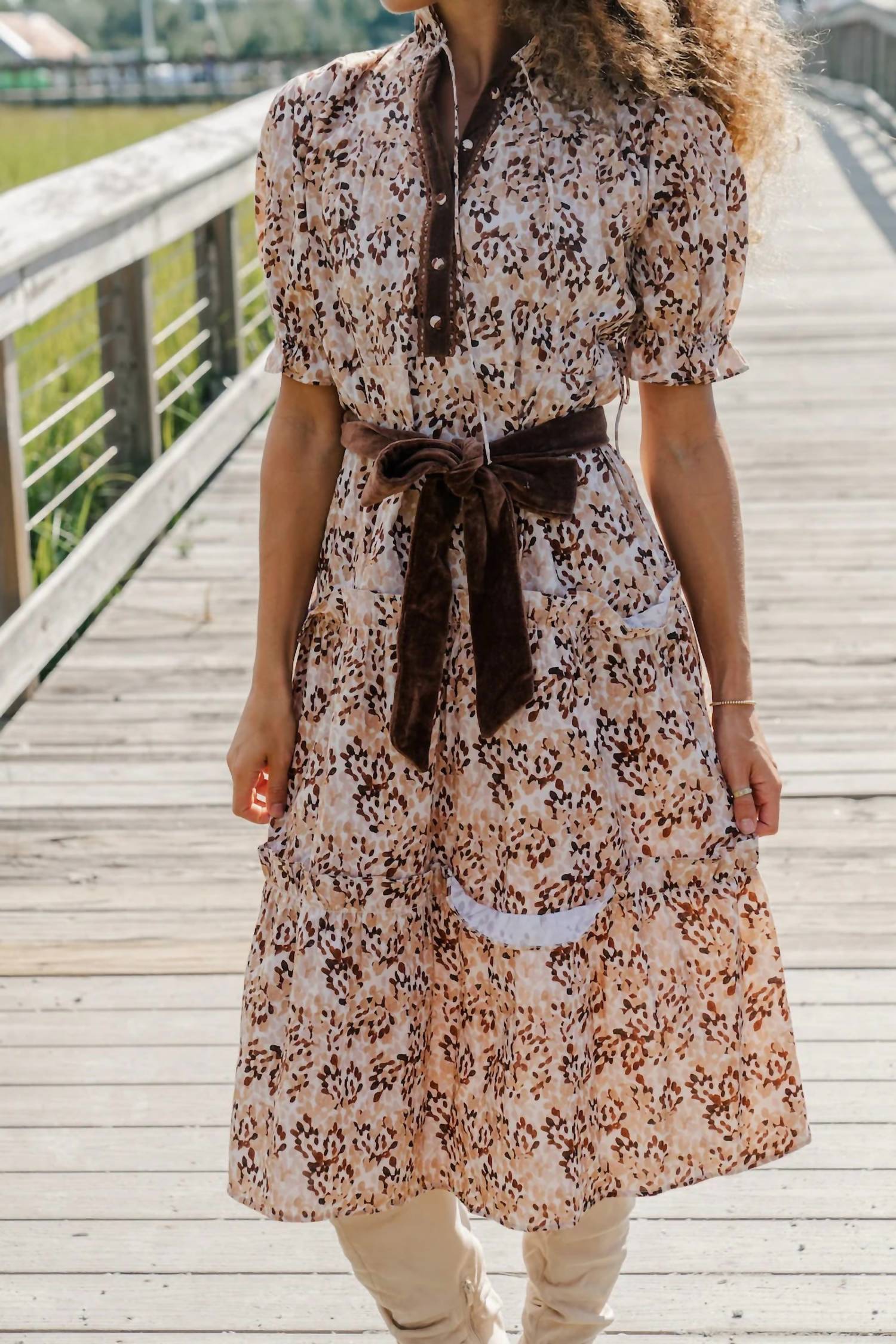 Marigold - Capri Midi Dress