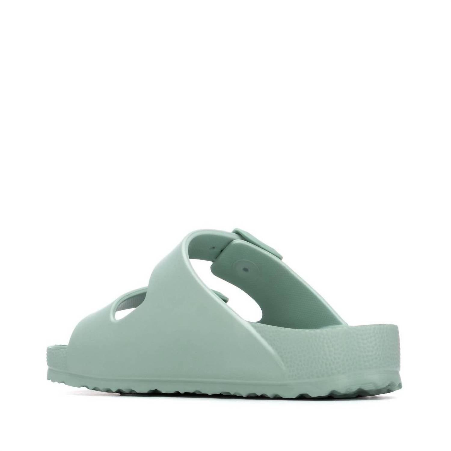 Xti Women's Pu Sandal in aqua - women's sandal - detail view