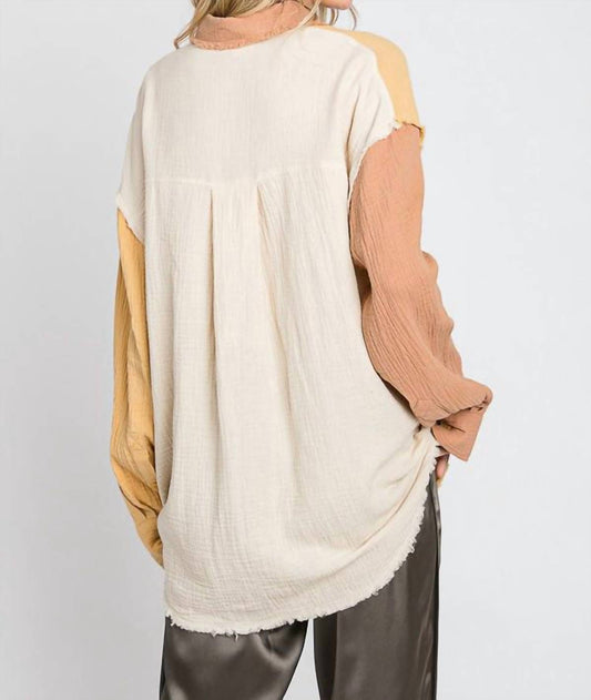 Geegee - Daffodil Button Front Shirt