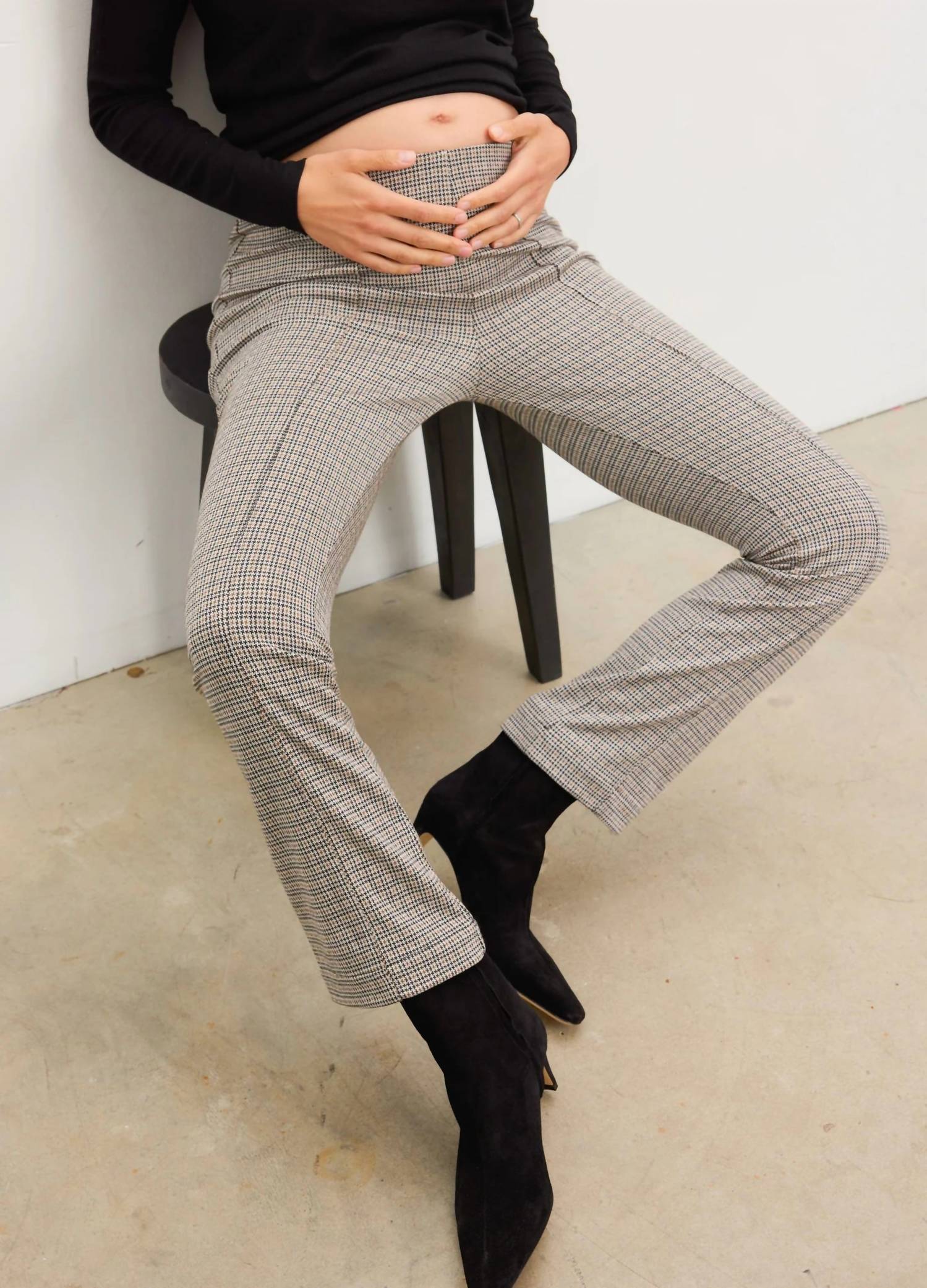 Hatch - Seamed Stretch Crop Pant