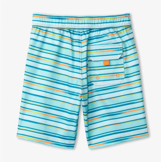 Hatley - Kids Ocean Stripes Quick Dry Shorts