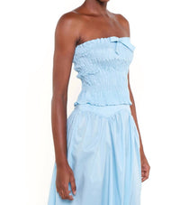 The Lulo Project - Penny Smocked Poplin Top