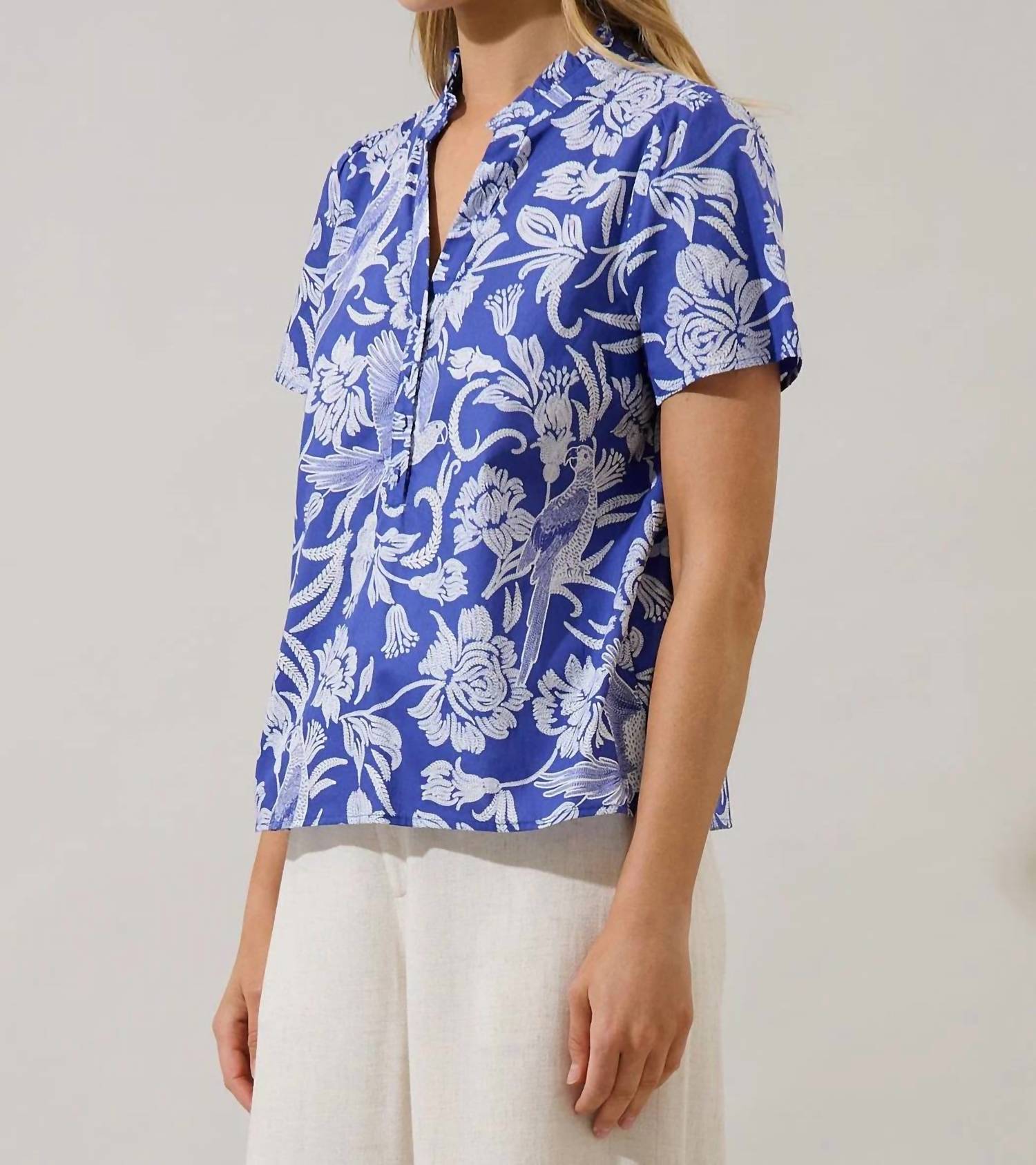 Sugarlips - Whitney Floral Blouse