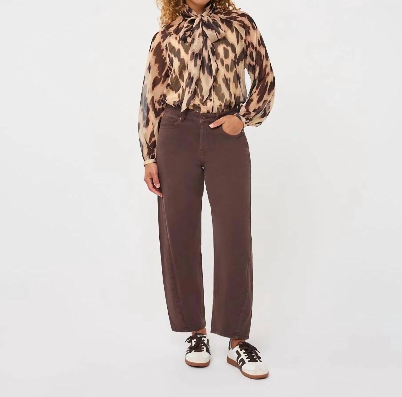 Esqualo - Wild Bow Blouse