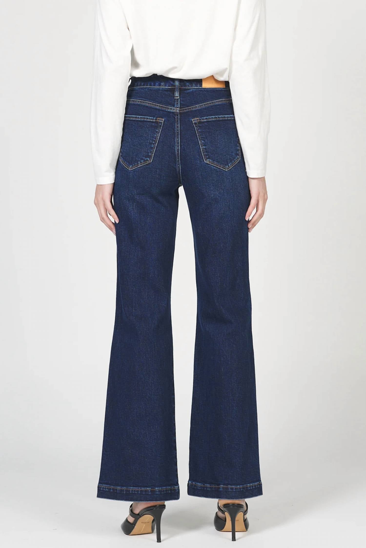 Dear John Denim - Fiona High Rise Wide Leg Jean