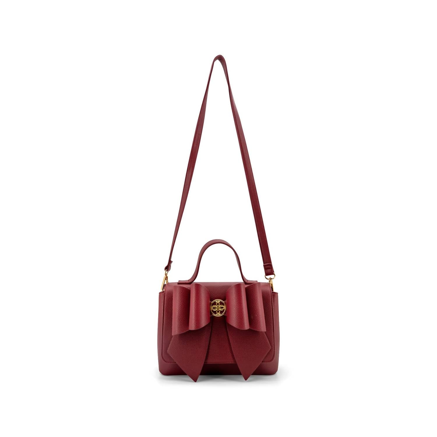 Like Dreams Women's Linda Double Bow Crossbody Bag in red - women's bag - view 5