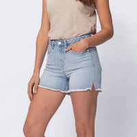 Judy Blue - High Waist Braided Waistband Shorts