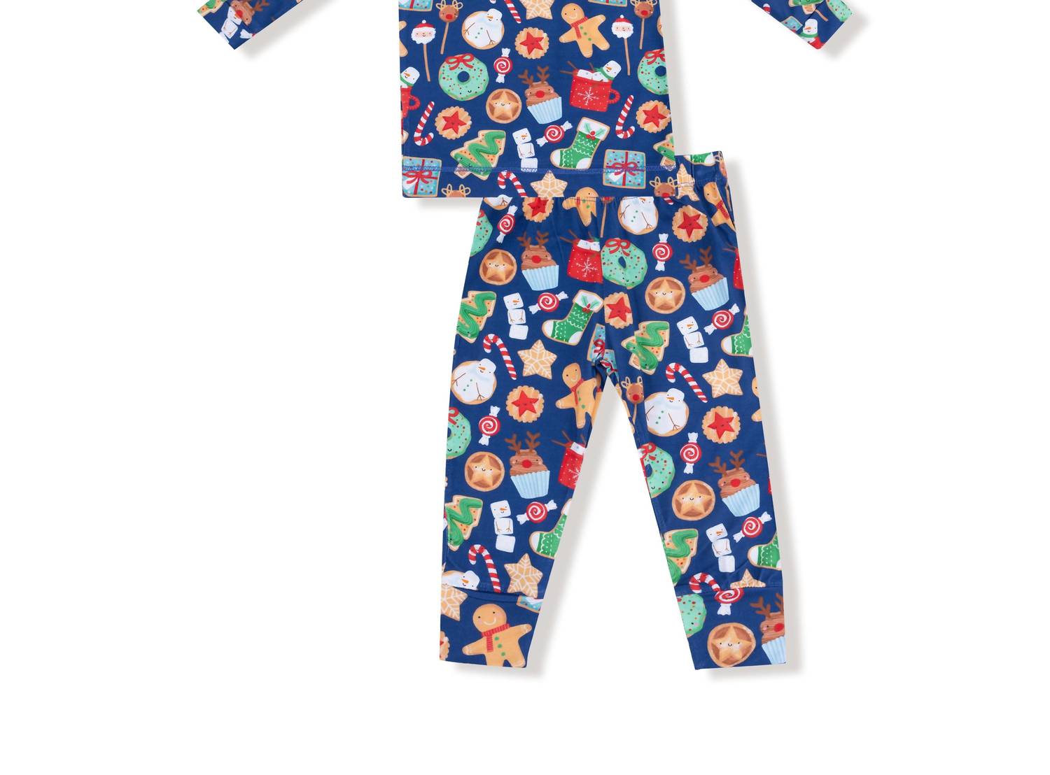 Angel Dear - Boy's Christmas Treats Bamboo Long Sleeve Pajama Set