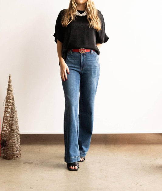 Judy Blue - Highwaist Wide Leg Jeans