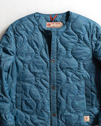 Iron & Resin Men's Hudson Jacket in blue steel - men's jacket - detail view