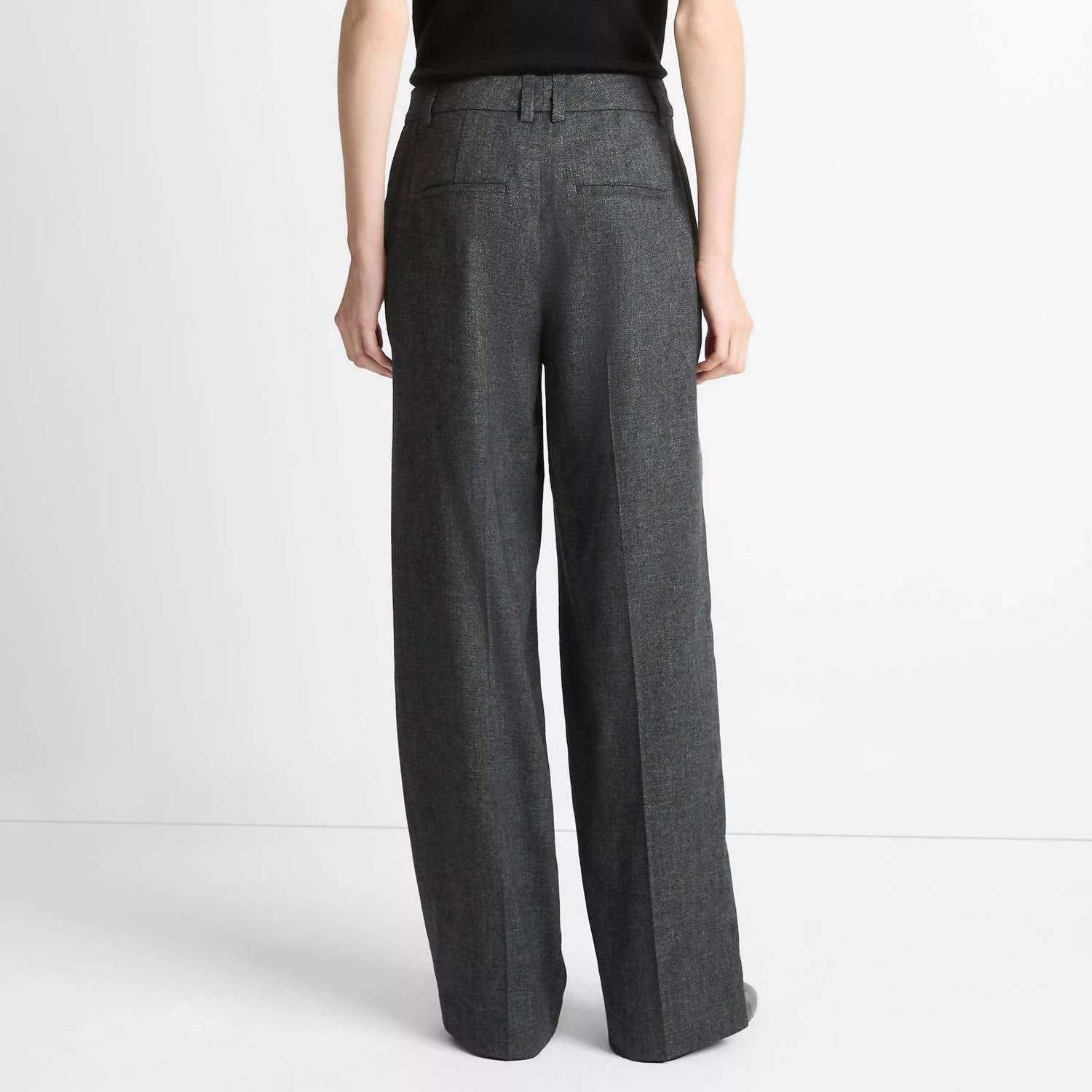 Vince - Pintuck Wide Leg Pant
