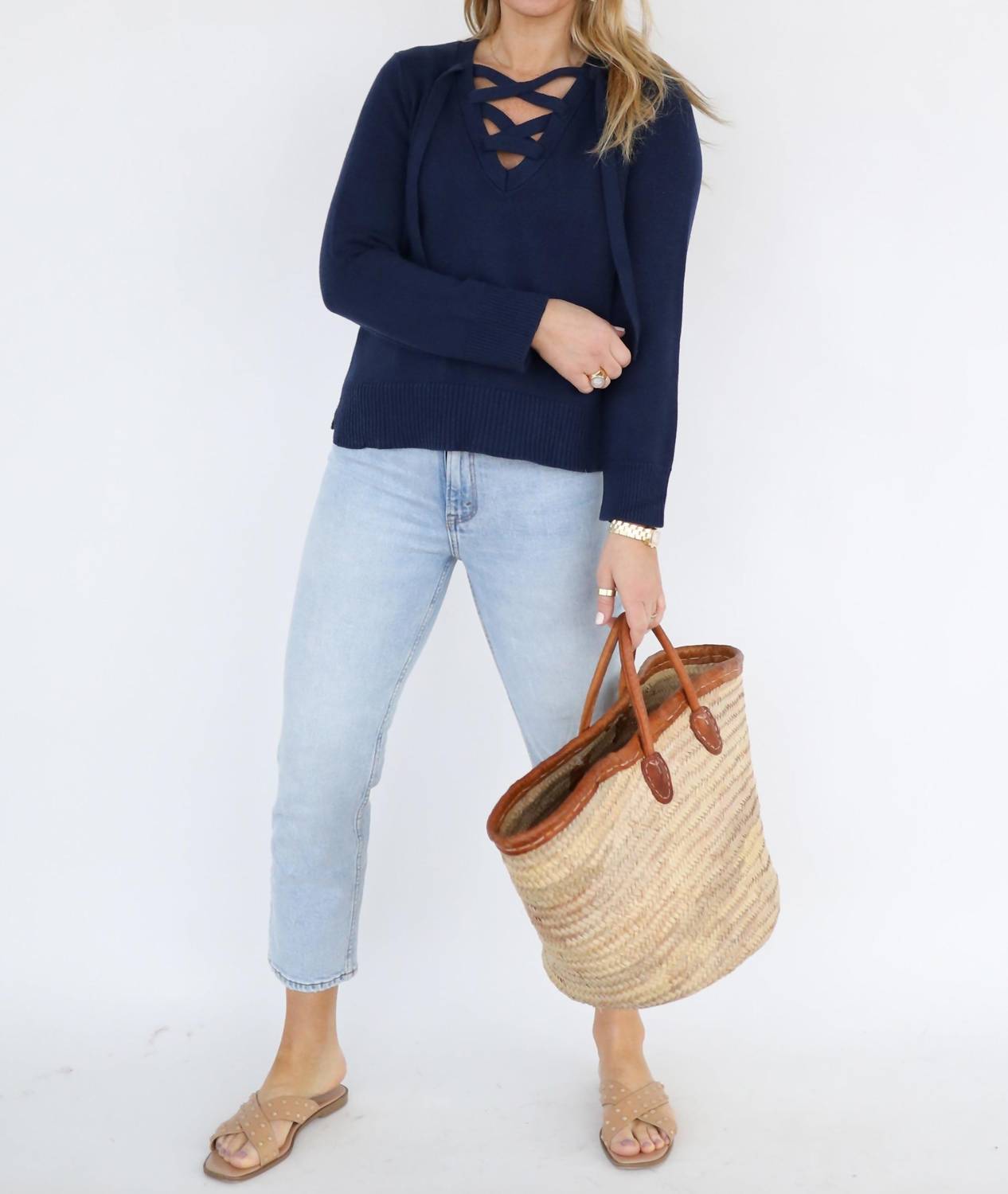 Burgess Sweaters - Saylor Long Sleeve Top