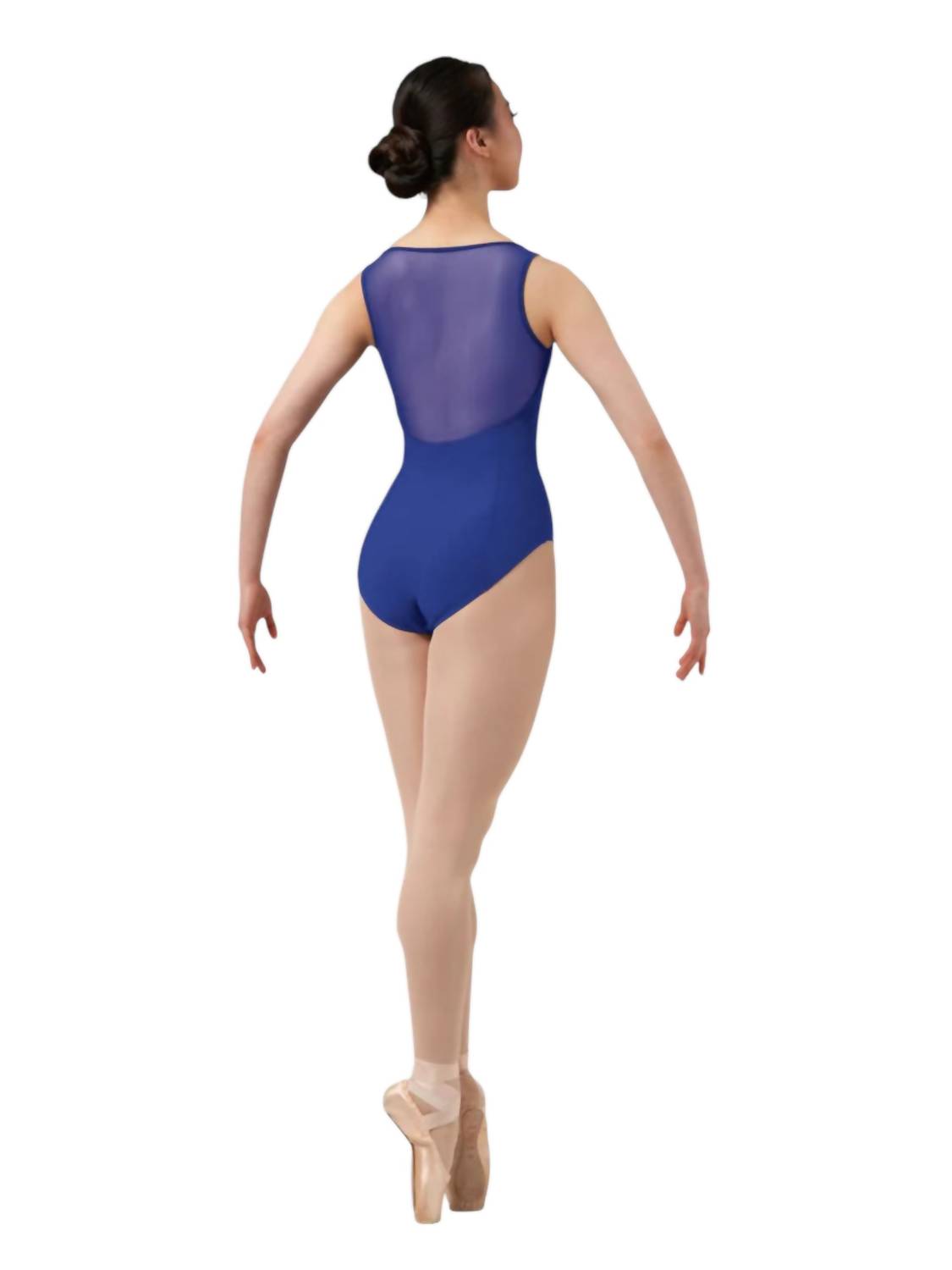 Bloch - Mirella Marine Chevron Mesh Back Leotard