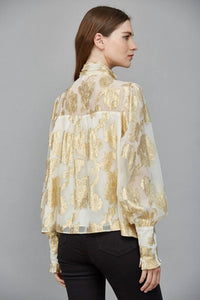 Fate - Daphne Metallic Blouse