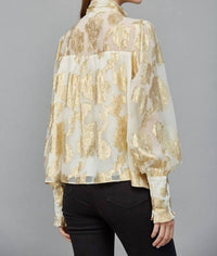 Fate - Daphne Metallic Blouse