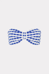 Milly - Margot Jacquard Cottage Bandeau Bikini Top