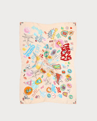 Me369 Women's River Scarf in lucky me - women's scarf