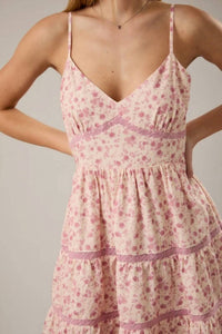 Le Lis - Sleeveless Mini Dress With Trim Detail