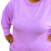 Zenana - Brushed Hacci Sweater - Plus