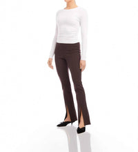 Fifteen Twenty - Side-Shirred Long Sleeve Top