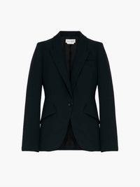 Alexander Mcqueen - Leaf Crepe Jacket