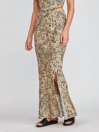 Self Contrast - Luna Bias Maxi Skirt