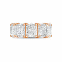 Diana M Jewels - Women's Radiant Lab-Grown Diamond Eternity Band (15.00 Ct) - Grand