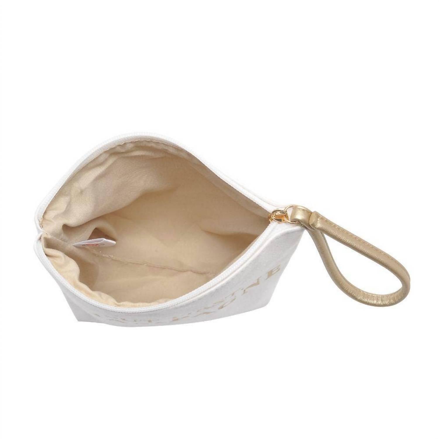 Urban Expressions - Women's But First Champagne Wristlet Bag
