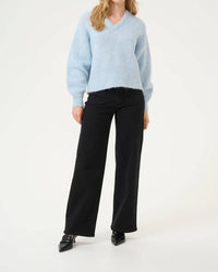 Kaffe - Katrina V-neck Casual Fit Pullover Sweater