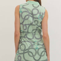 Entro - Caroline Rope Print Mini Dress