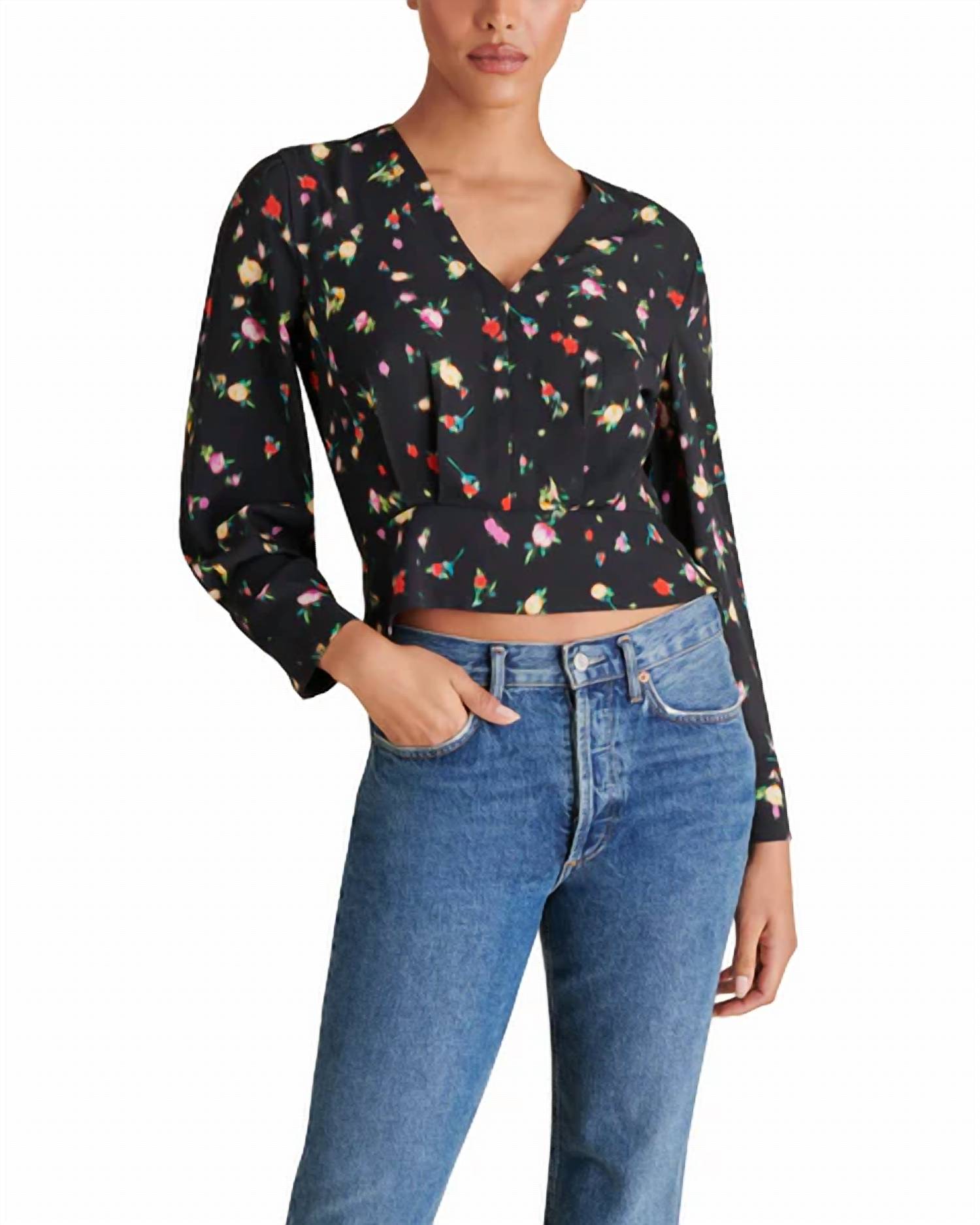 STEVE MADDEN Rayne Top - women's long sleeve top