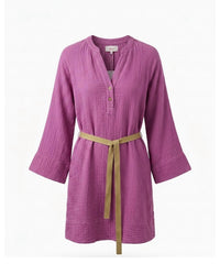 XIRENA Women's Carlotta Long Sleeve Dress in purple orchid - women's dress