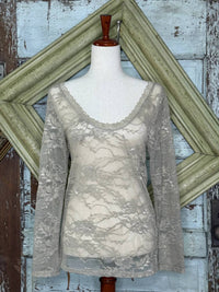 A Rare Bird - Women's Lace Vintage Layer Shirt