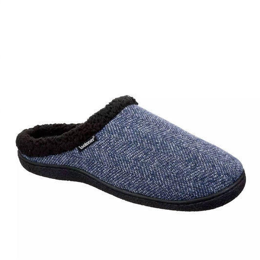 Isotoner - Men's Herringbone Harvey Comfort Slipper