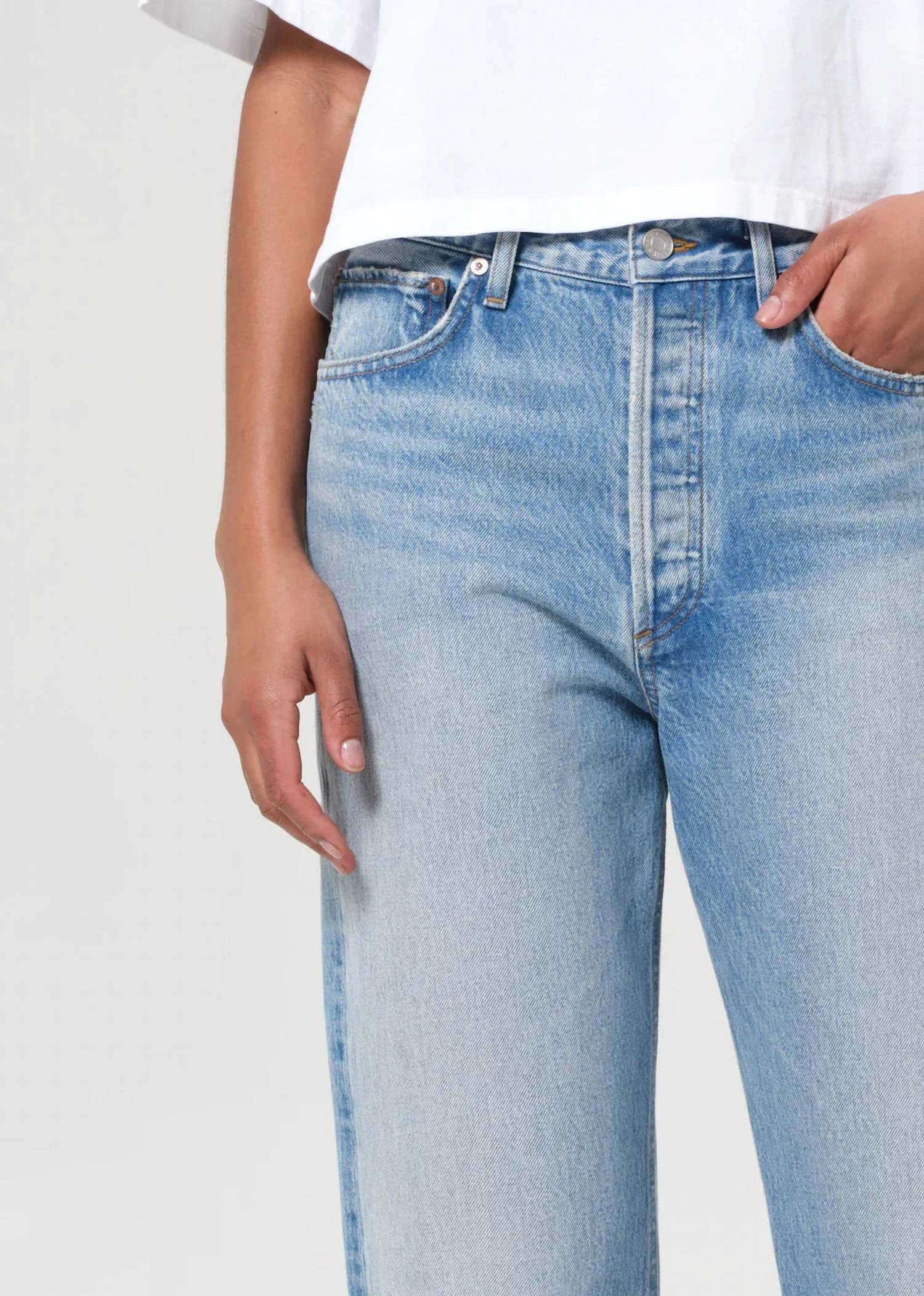 Agolde - 90's Mid Rise Straight Jeans