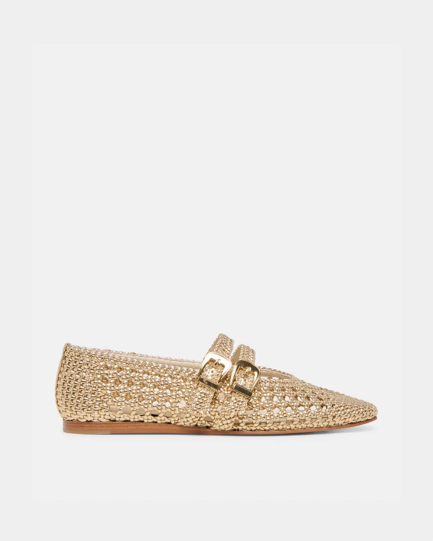 Dolce Vita - Women's Baylee Woven Ballet Flats