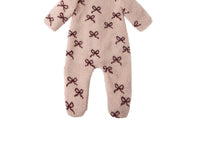 Rylee + Cru - Kids' Bows Fleece Jumpsuit