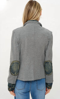 Six/Fifty - Clarissa Mixed Media Jacket