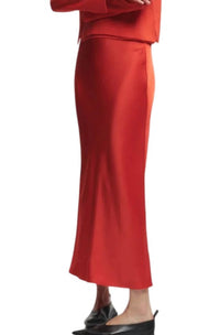 Saint Art - Talia Charmeuse Maxi Skirt