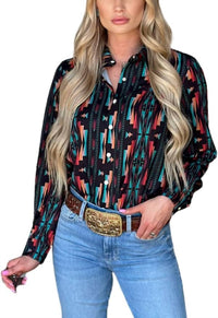 Sterling Kreek - Indian Outlaw Snap Front Long Sleeve Shirt