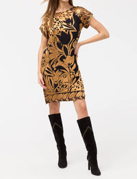 Johnny Was DAIYU DRESS in davidii burnout - women's dress