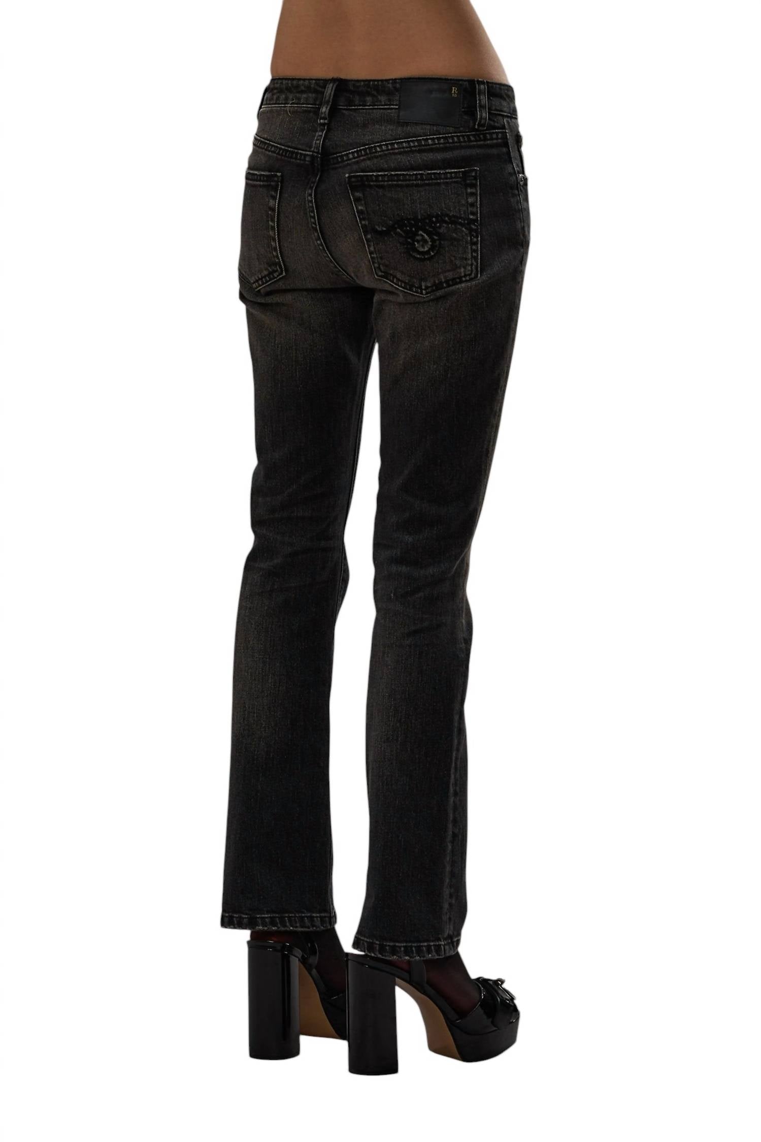 R13 - Kickfit Stretch Denim Jeans