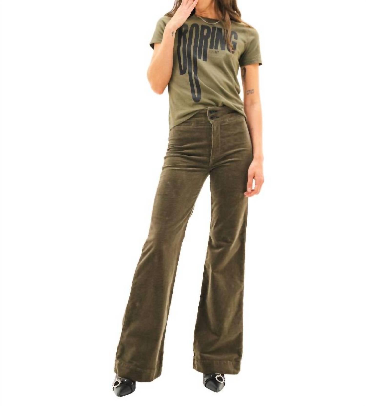 ASKK NY Classic Tee in boring - women's t-shirt - alternate view