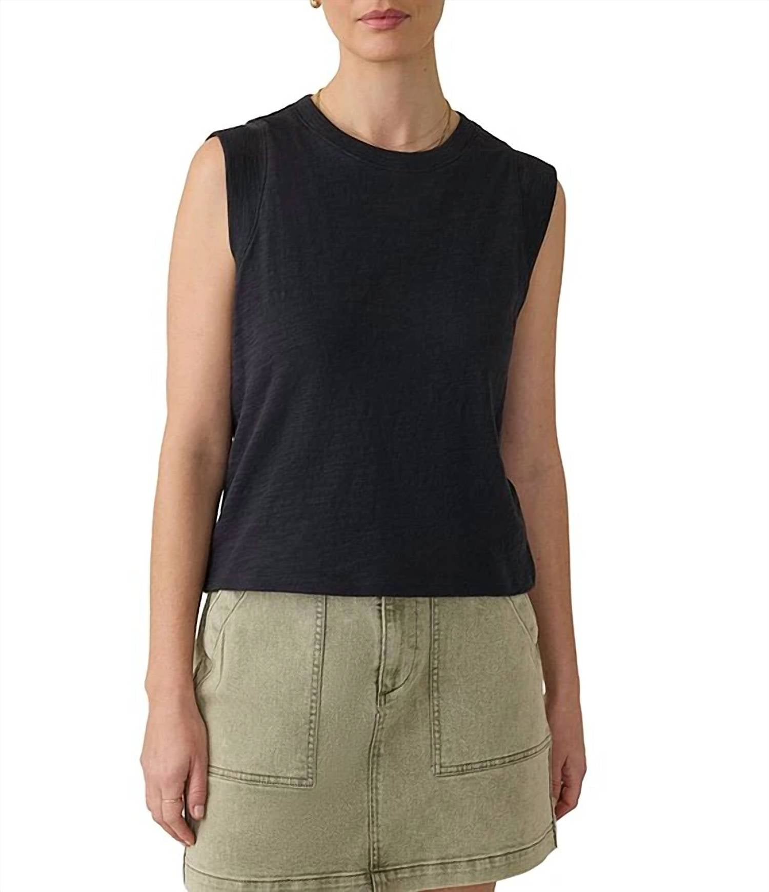 Faherty - Women's Sunwashed Slub Muscle Tank