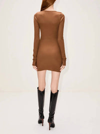Eterne - Square Neck Mini Dress