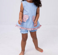 The Oaks Apparel - Alexander Floral Bloomer Set