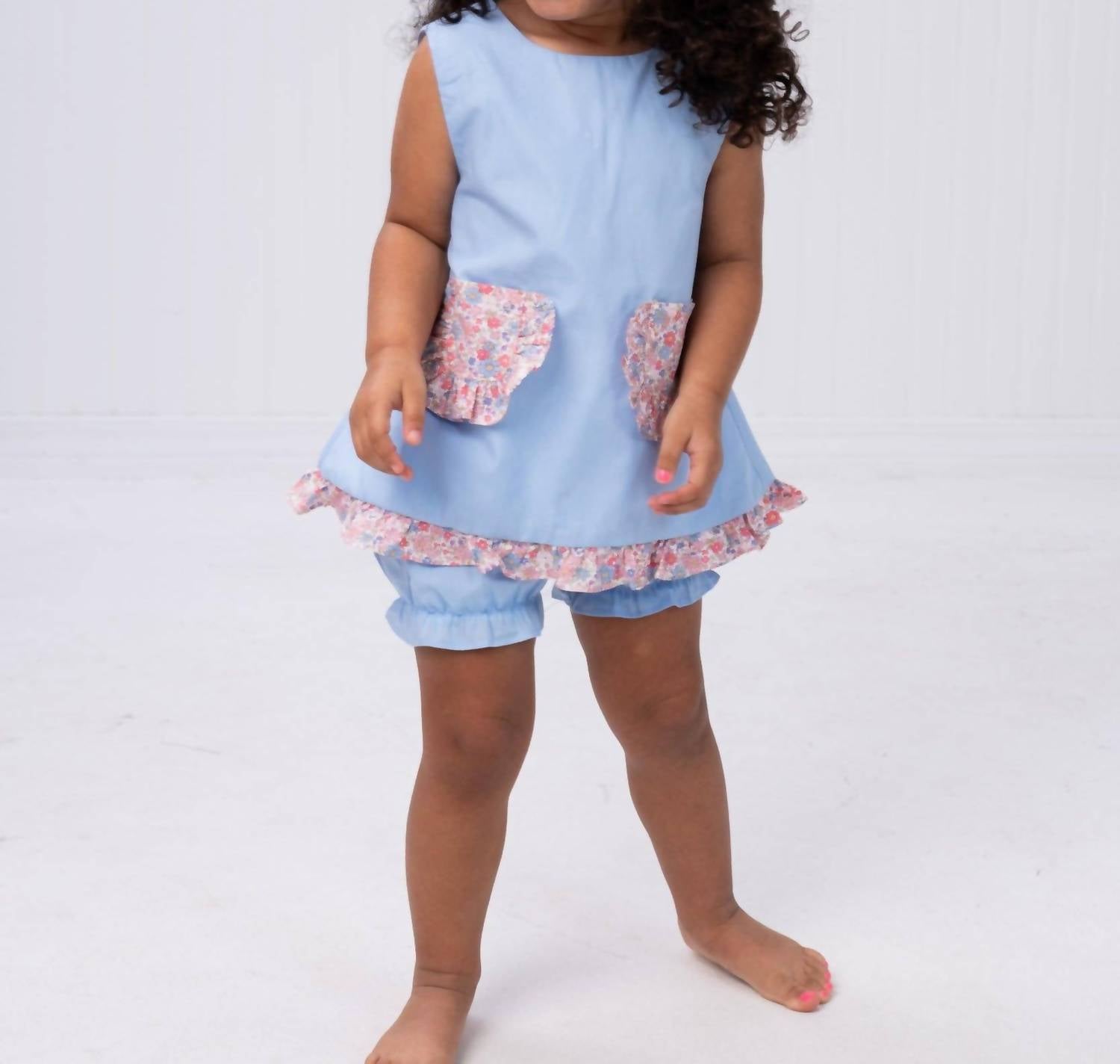 The Oaks Apparel - Alexander Floral Bloomer Set