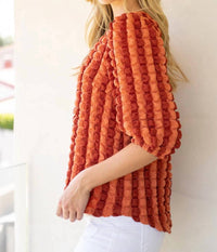 Deon - Bella Puff Sleeve Top
